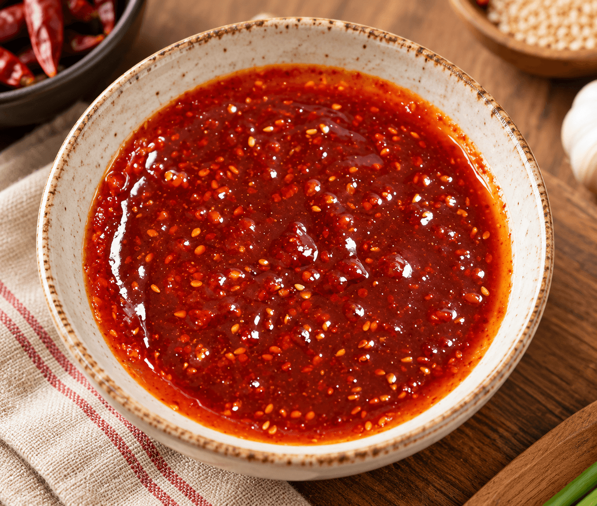 Bibim-Nudelsauce (süß-scharfe koreanische Sauce, 면 비빔 소스) Thumbnail